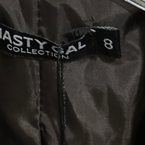 Nasty Gal Longline Wool Look Formal Coat - Picture 14 of 16